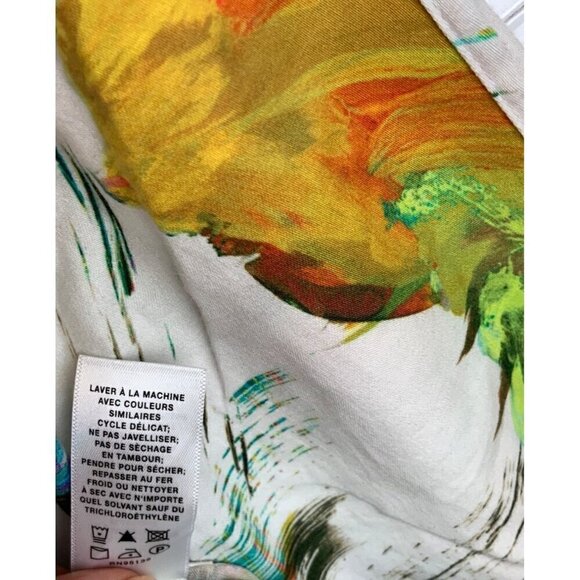 Lafayette148  women's oversized shirt Medium multi 42 Chest 48 Hip. Never worn - Picture 7 of 13